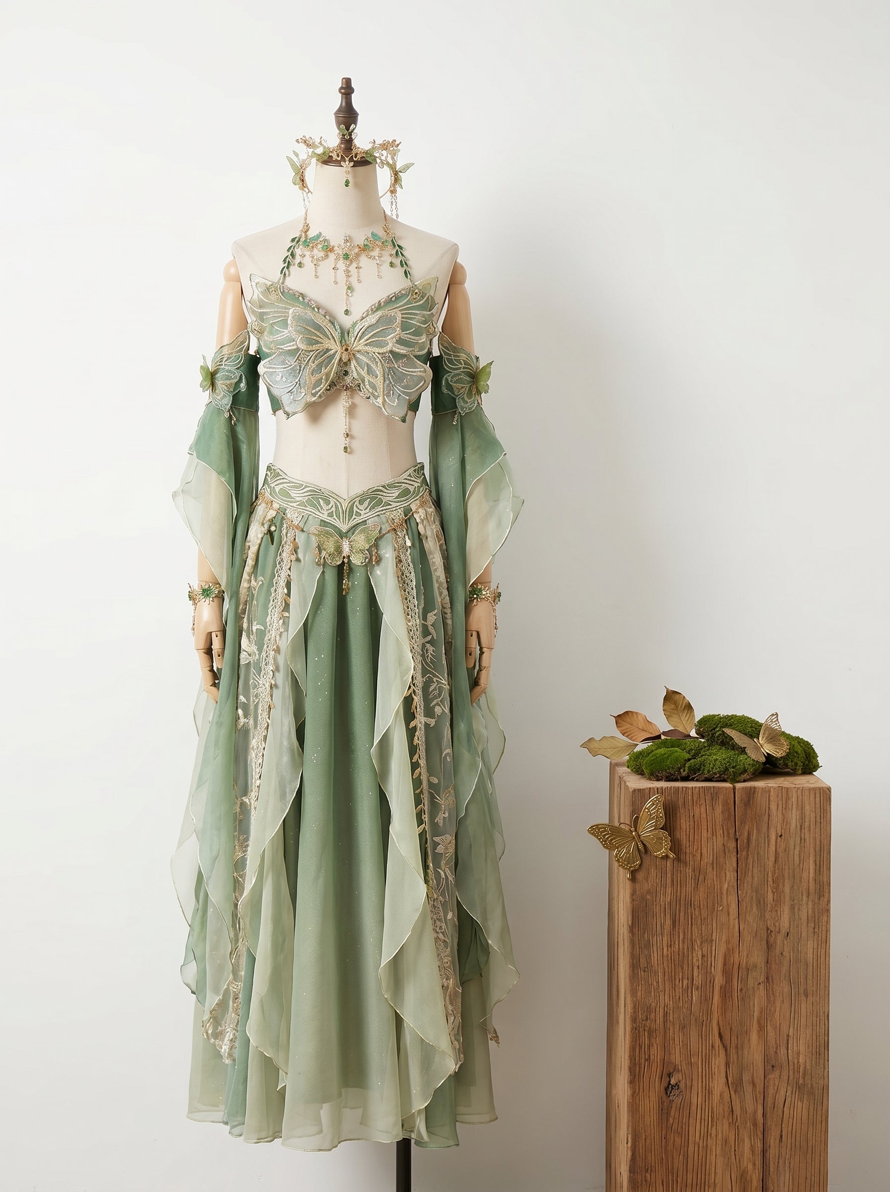 Butterfly Forest Goddess Two-Piece Set, view 7