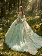 Enchanted Butterfly Ball Gown, view 4