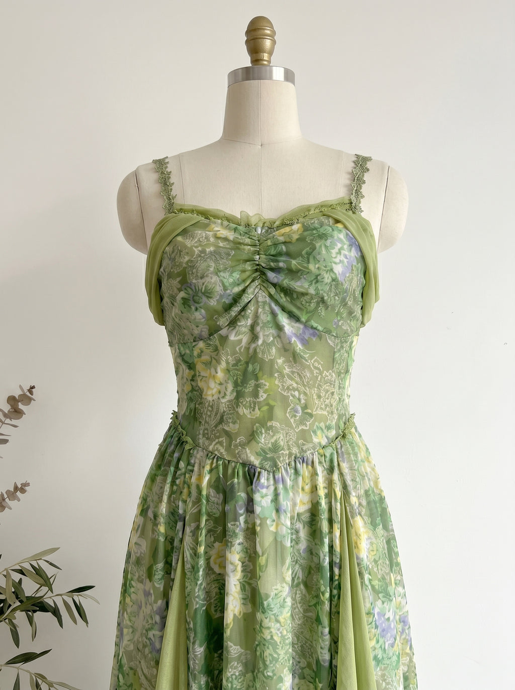 Botanical Garden Slip Dress, view 2