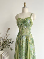 Botanical Garden Slip Dress, view 4