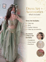 Butterfly Forest Goddess Two-Piece Set
