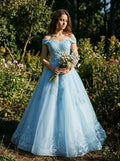 The light blue