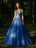 blue