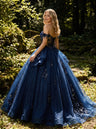 AI-generated editorial image of Off Shoulder Applique Dress, view 4