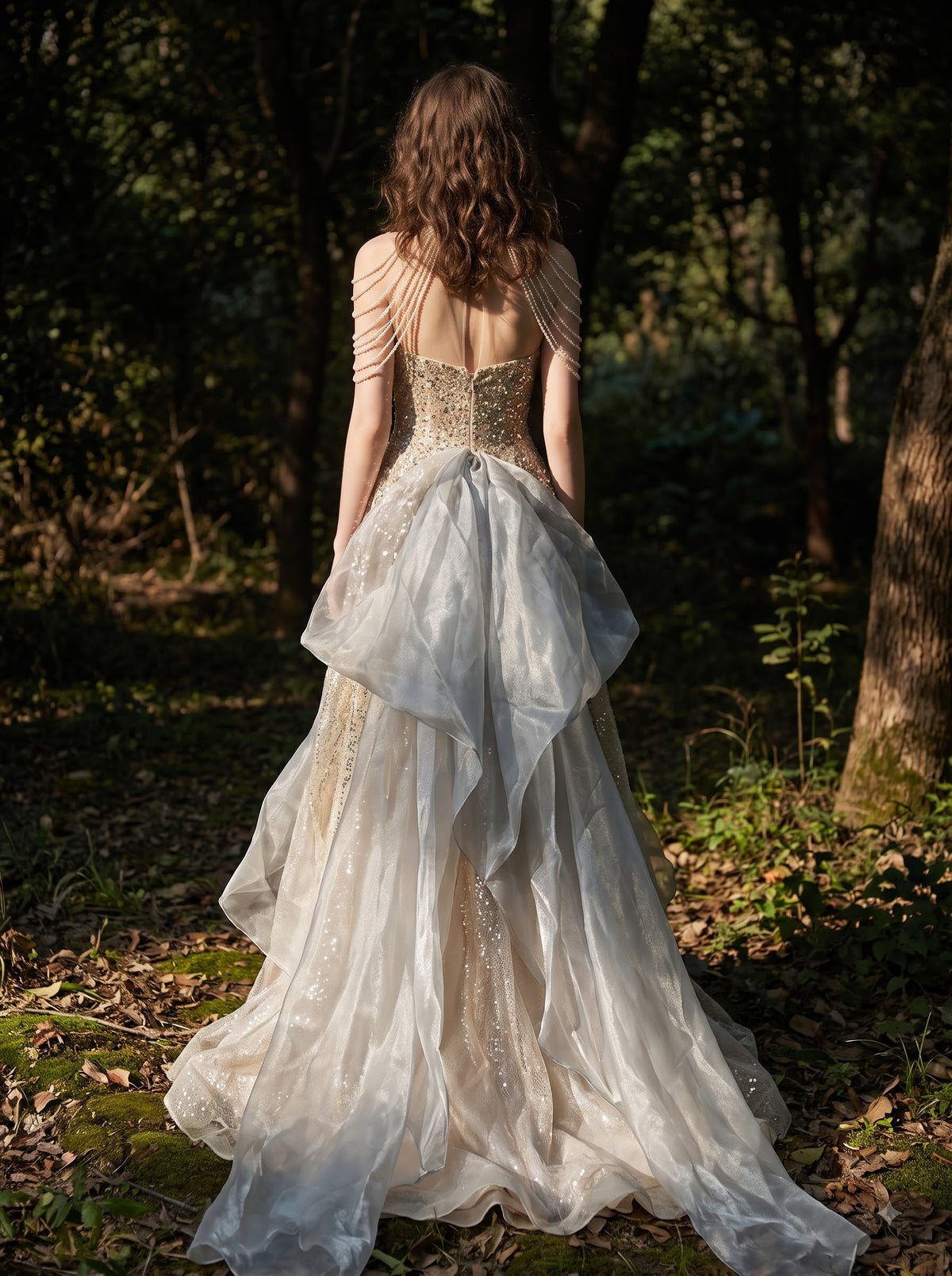 Starlight Halter Gown