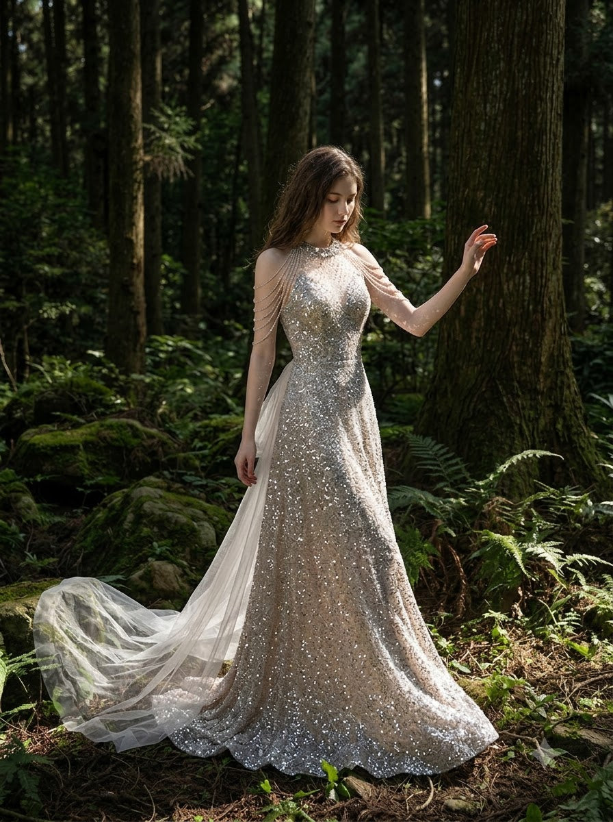 Robe dos nu Starlight