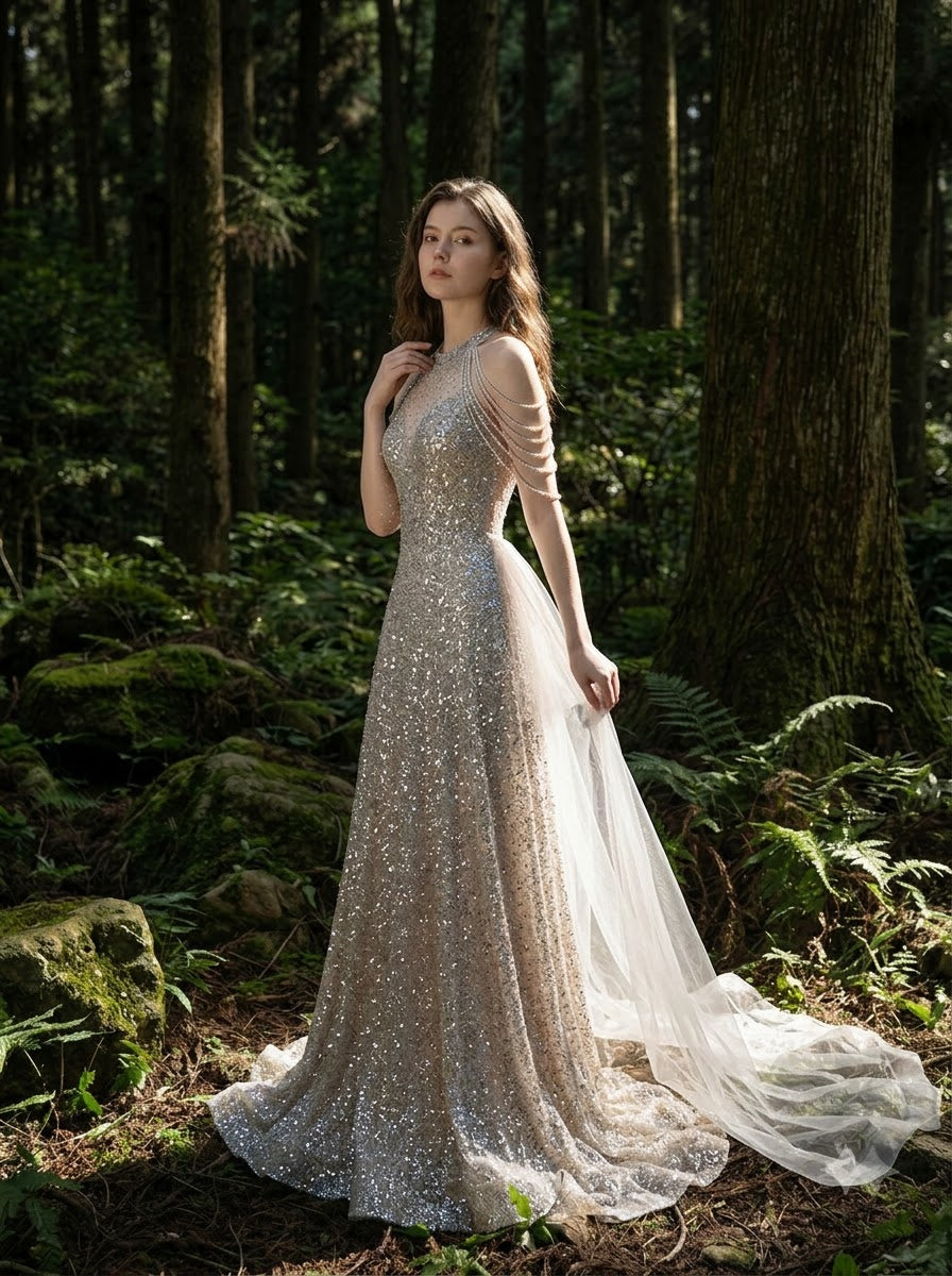 Robe dos nu Starlight