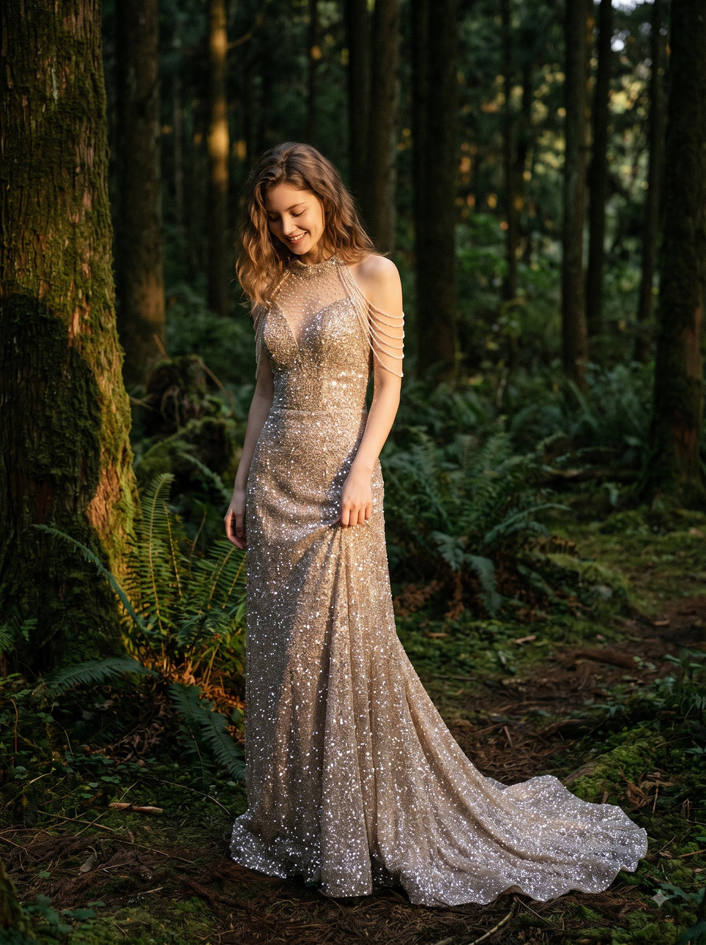 Robe dos nu Starlight