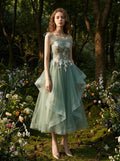 Green medium length